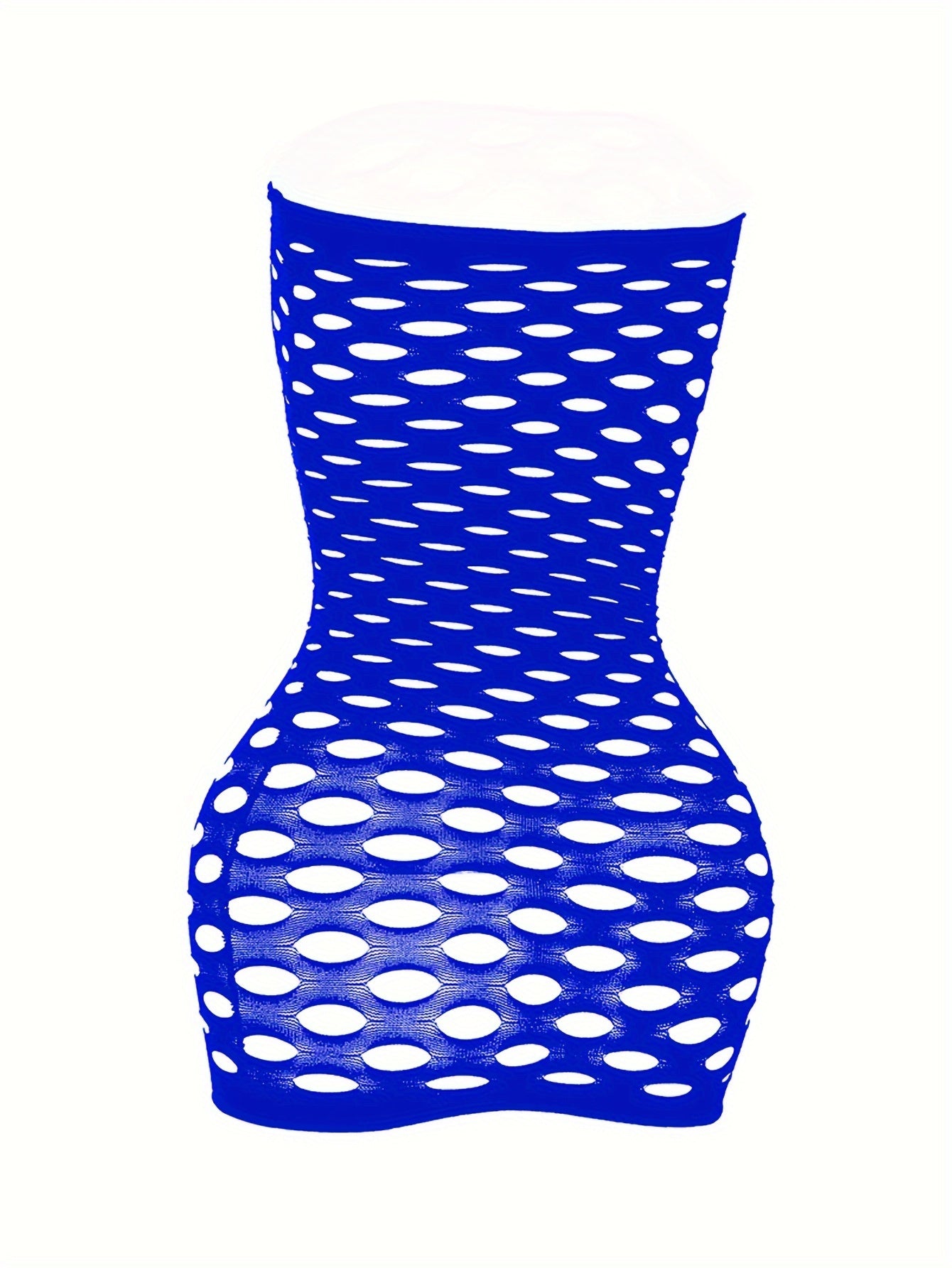 Seductive Ripped Fishnet Bodycon Dress - Alluring Hollow Out Tube Style - Ultra-Sexy Womens Lingerie & Underwear Bodystocking Stocking